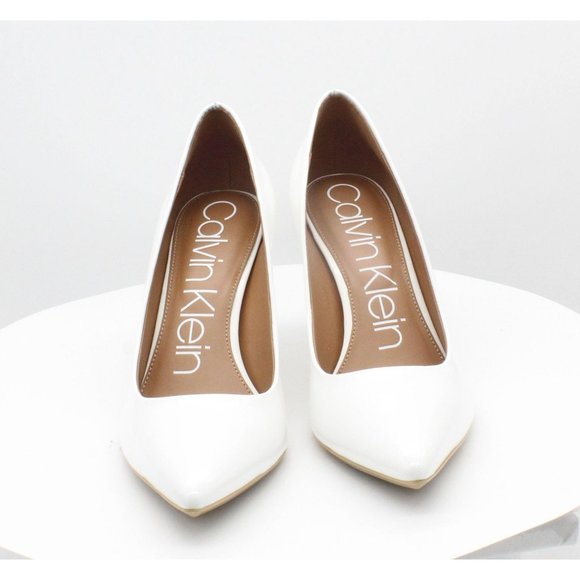 Calvin Klein White Heels - Picture 2 of 8